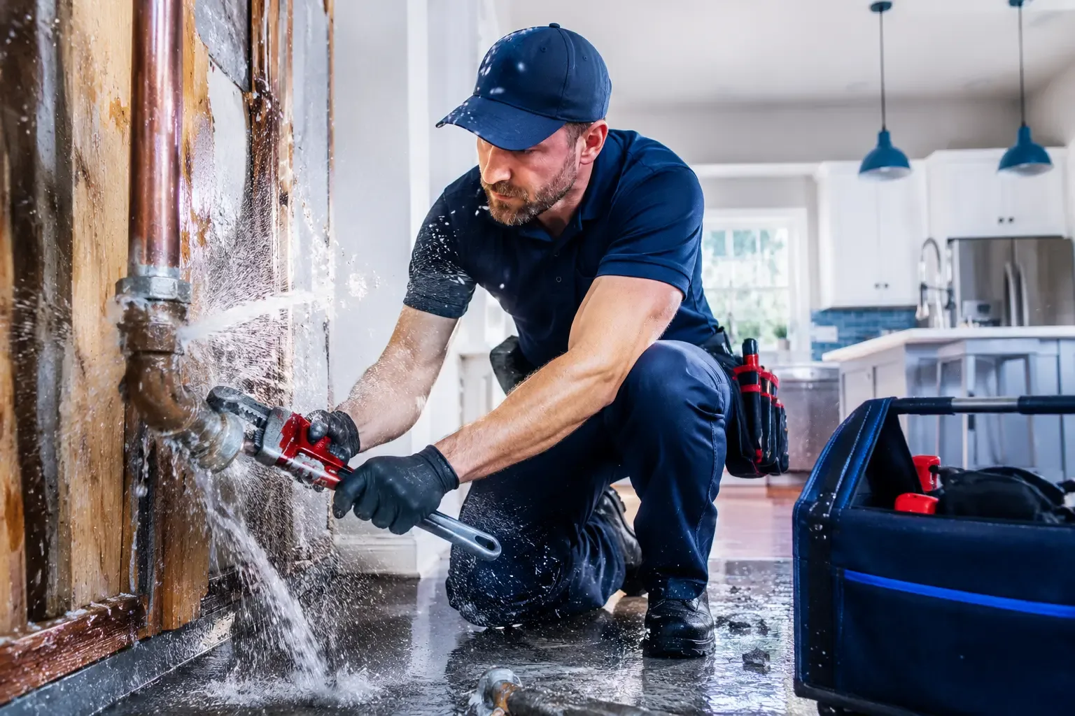 Local emergency pipe repair professionals in West York, IL